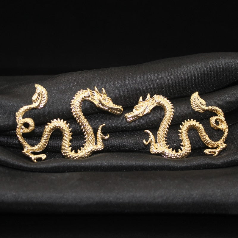 Metallic Dragon Hairpin and Hair Accessories Set