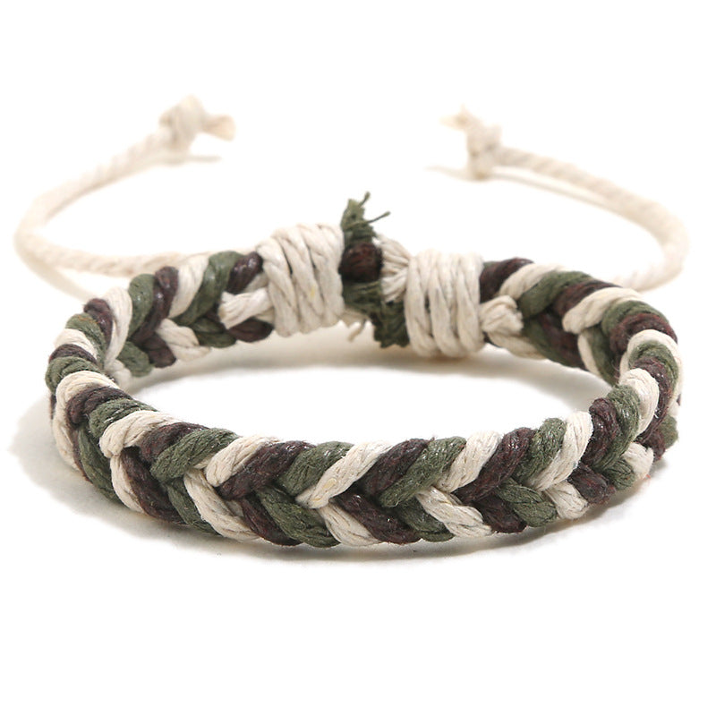 Fashion Colorful Woven Friendship Bracelets & Bangles