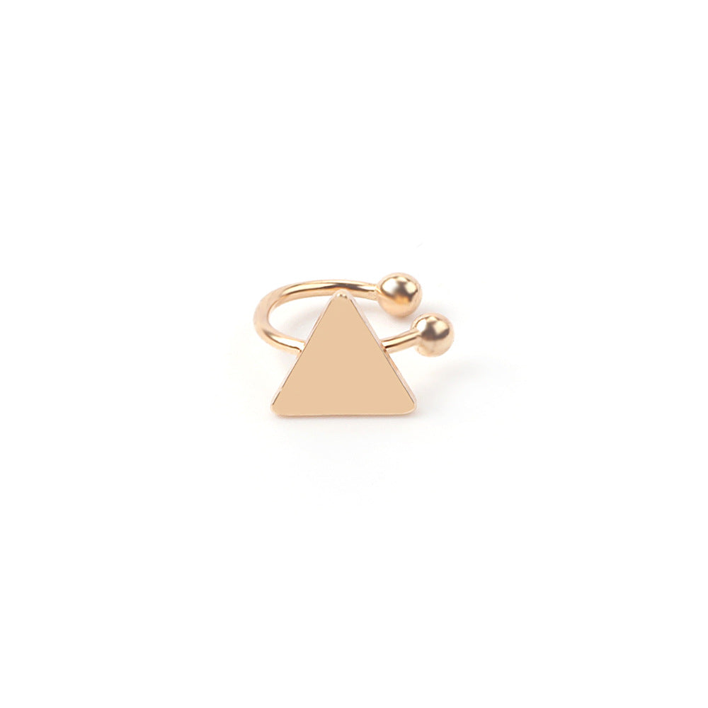 Korean Style Star Heart Moon U-Shaped Ear Clip Fashion Jewelry