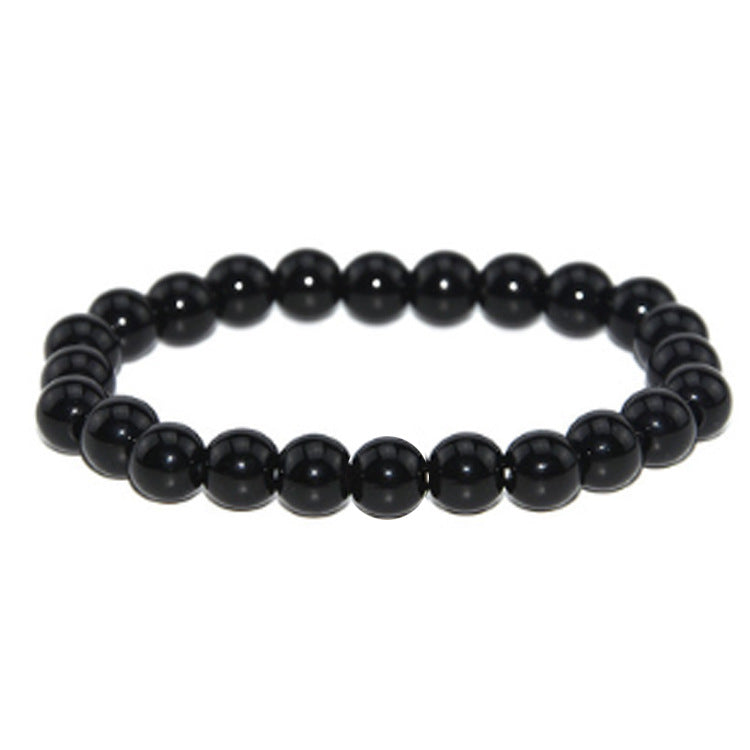 Fashion Round Natural Stone & Lava Rock Beaded Bracelet 8mm