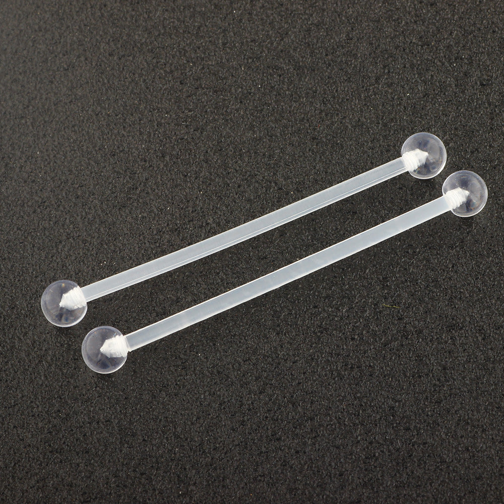 Acrylic Belly Ring Set - Simple Classic Style Body Piercing Jewelry