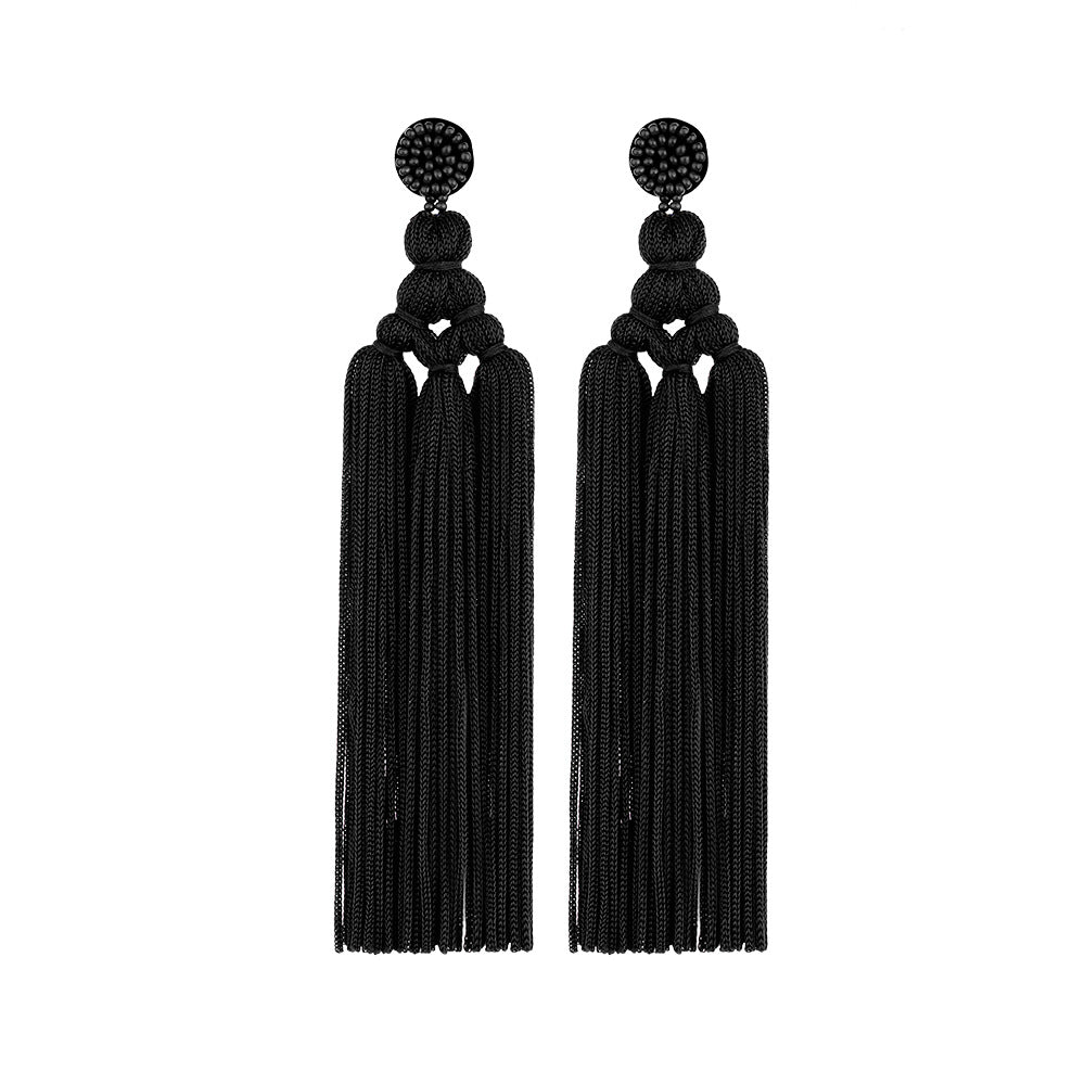 Original Design Tassel Seed Bead Women's Bohemian Drop Earrings