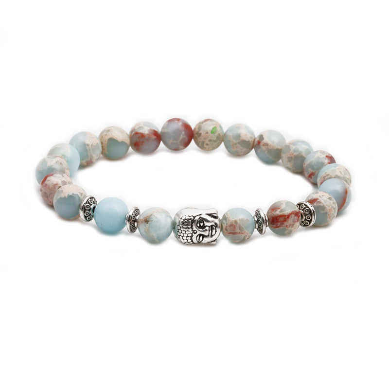 Fashion Owl Buddha Lion Beaded Bracelet Set