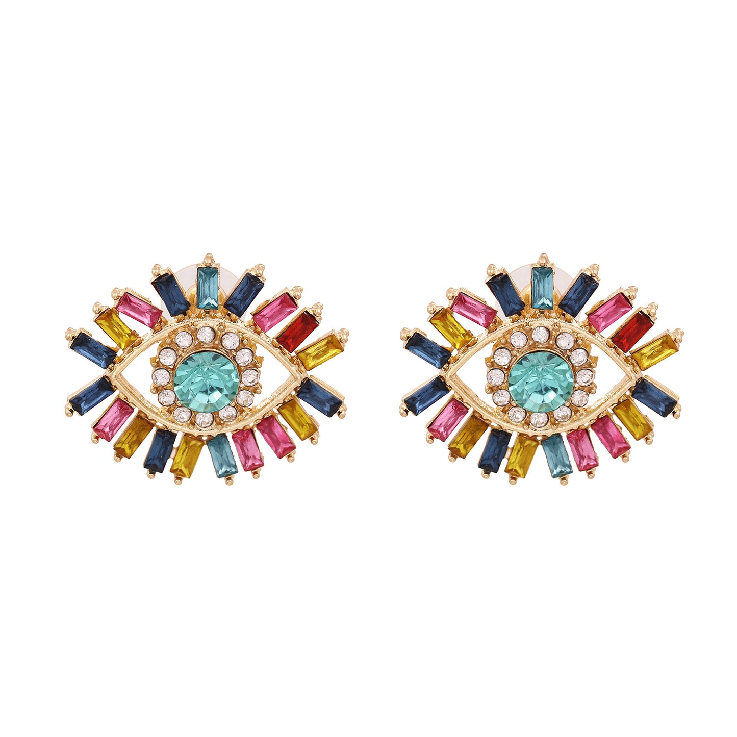 Angel's Eye Korean Style Earrings - French Inspired Demon Design