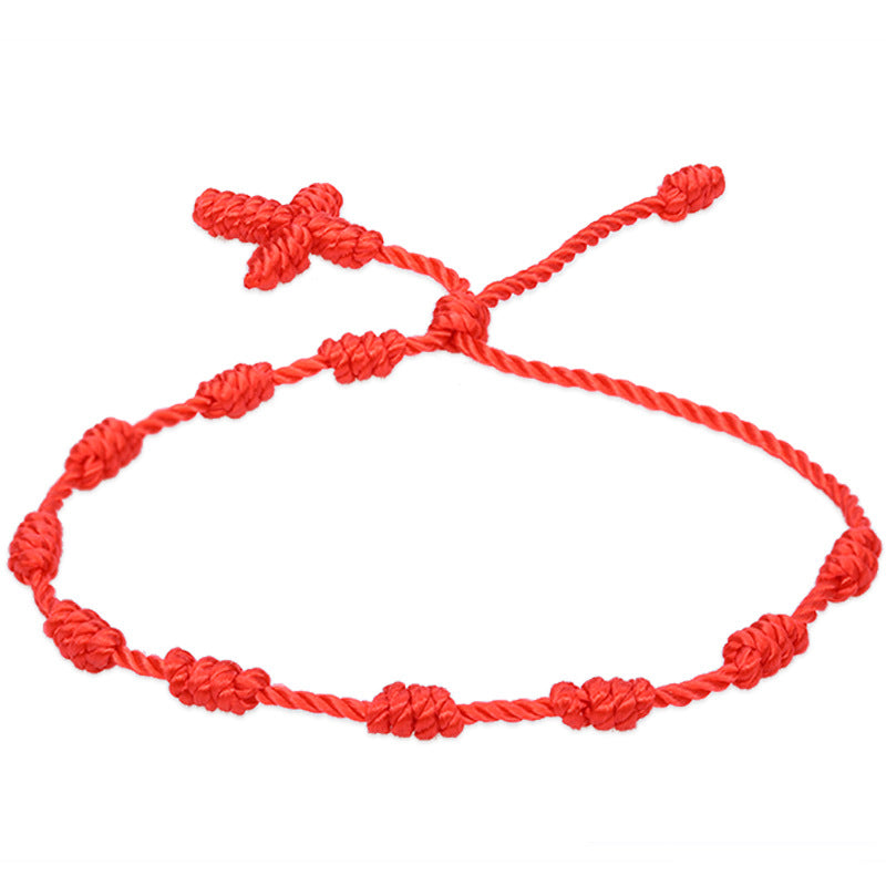 Simple Silk Thread Braided Friendship Bracelet for All Ages
