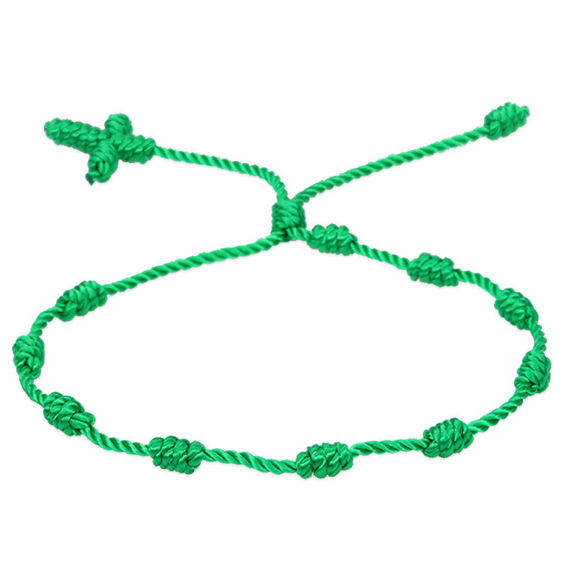 Simple Silk Thread Braided Friendship Bracelet for All Ages