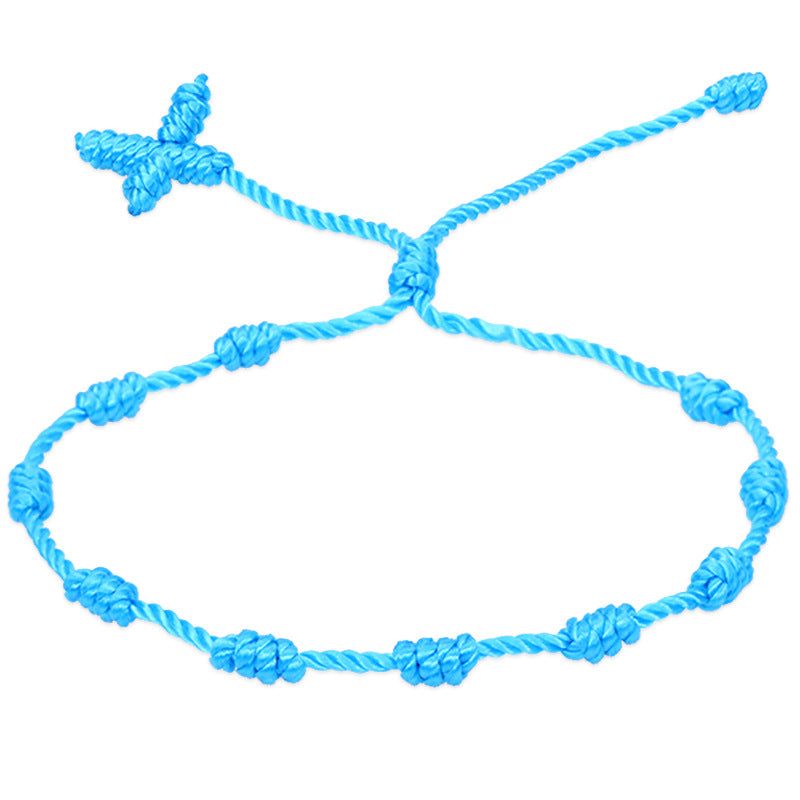Simple Silk Thread Braided Friendship Bracelet for All Ages