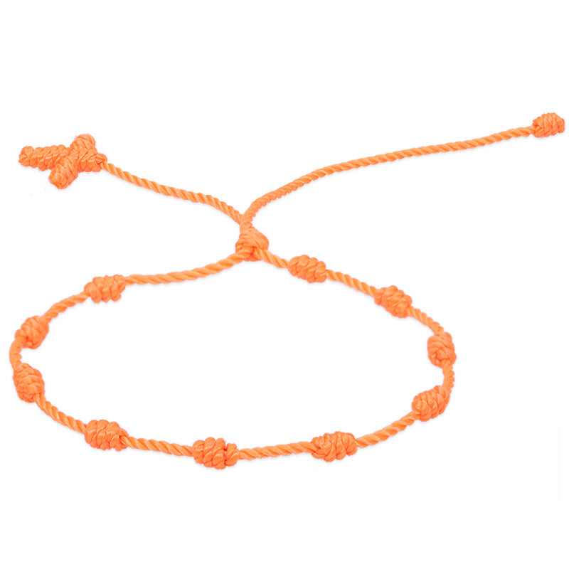 Simple Silk Thread Braided Friendship Bracelet for All Ages