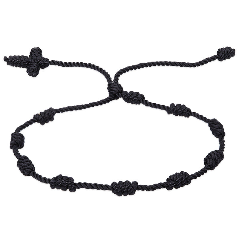 Simple Silk Thread Braided Friendship Bracelet for All Ages