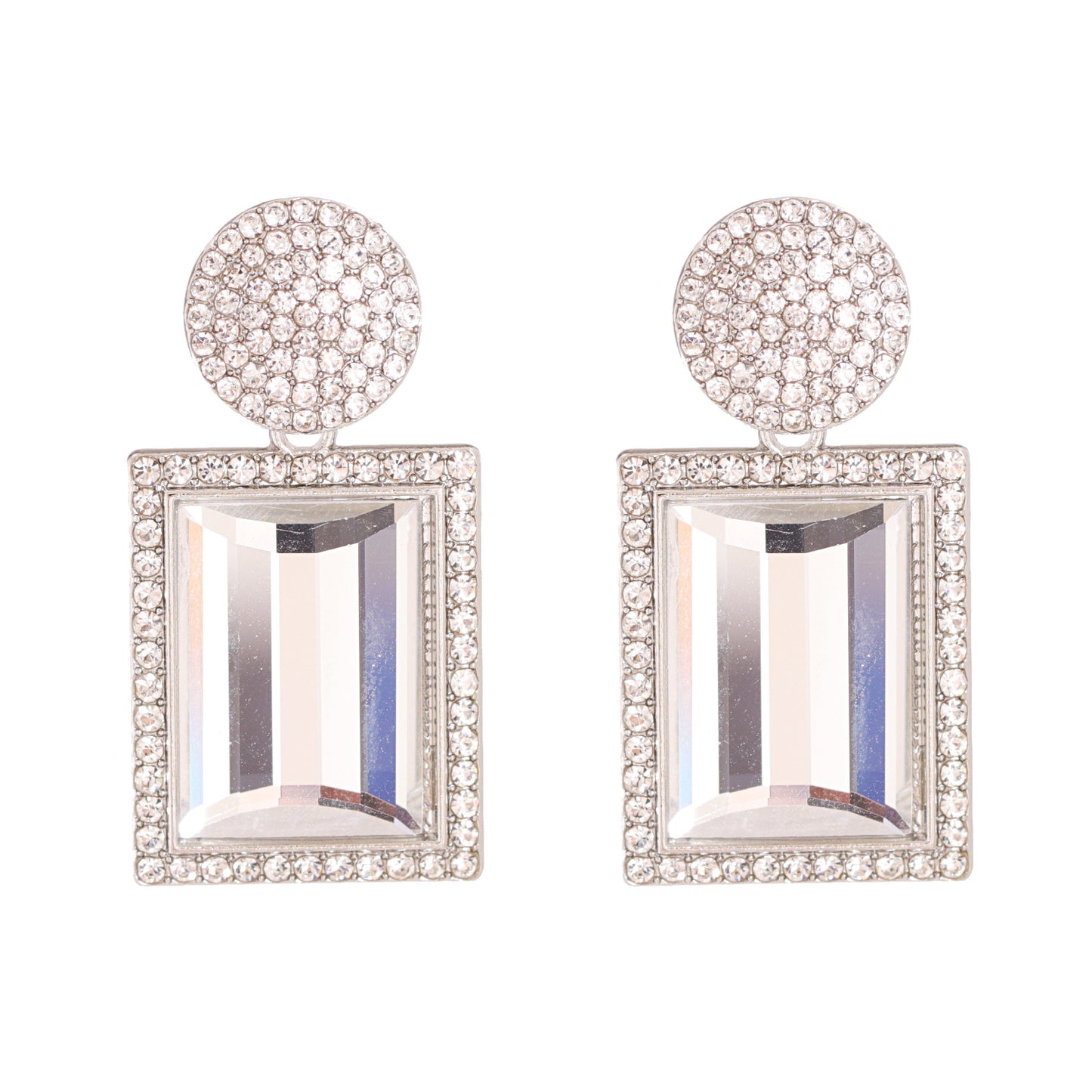 New Creative Rhinestone Crystal Statement Earrings