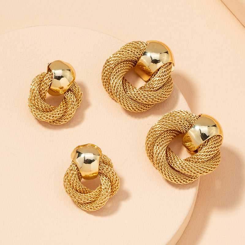 Fashion Statement Vintage Design Earrings