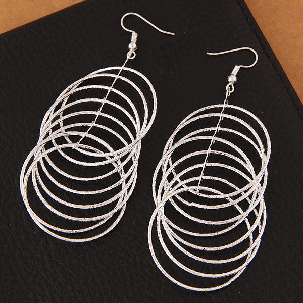 New Fashion Leaf Tassel Earrings for Women