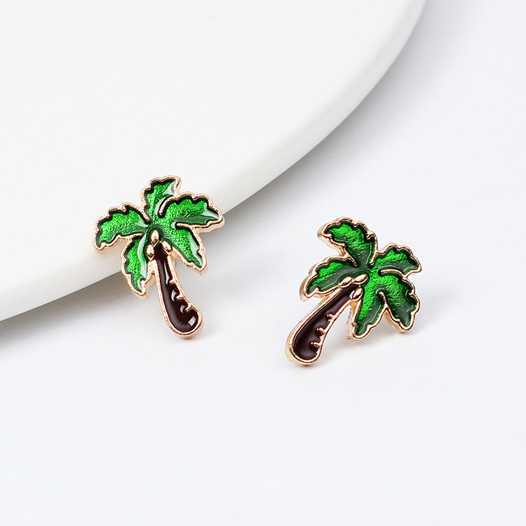 Summer Fresh Fruit Alloy Women's Earrings Set