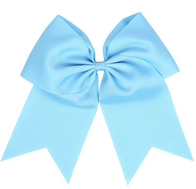 8-Inch Large Bow Rubber Band Hair Tie with Thread Webbing Swallowtail Headdress