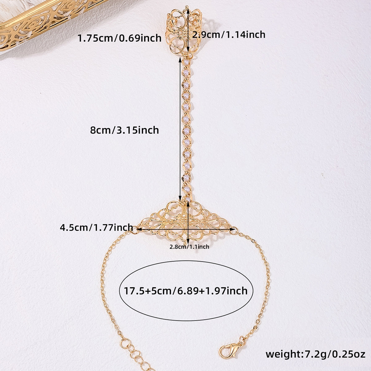 Bohemian Classic Alloy Women's Bracelet with Hollow Flower Pattern Design
