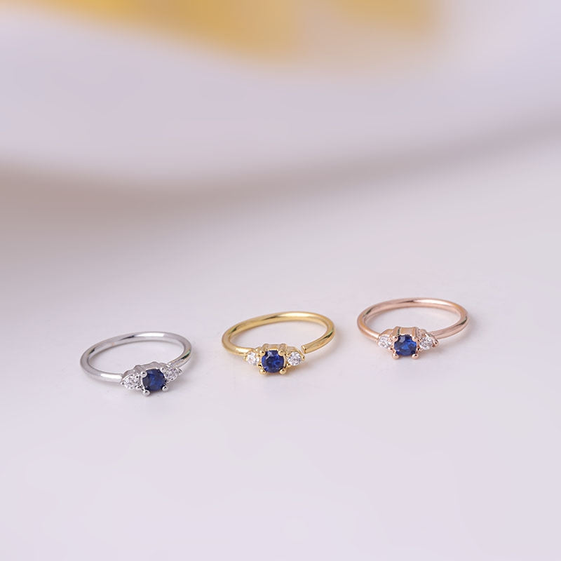 Geometric Zircon Copper Plated Nose Ring 0.8x8mm Fashion Piercing Jewelry