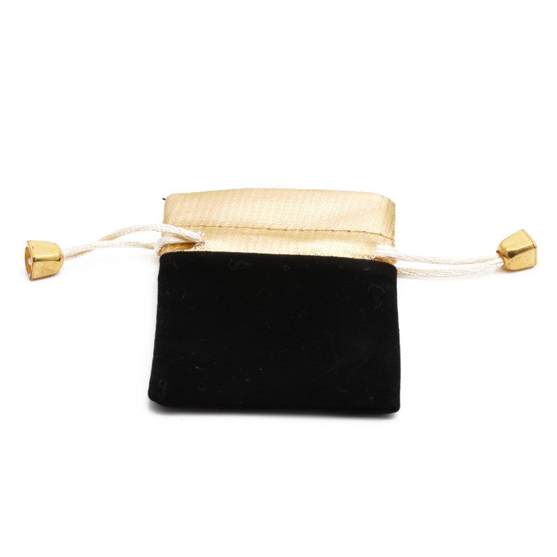 Solid Color Flannel Jewelry Gift Bags 7cm x 9cm