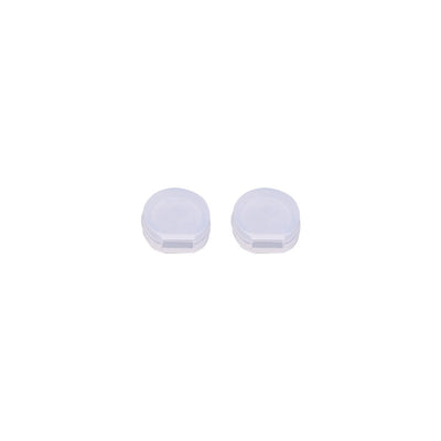 Handmade DIY Jewelry Ear Clip Accessories Transparent Oval Anti-Pain Non-Slip Silicone Pads