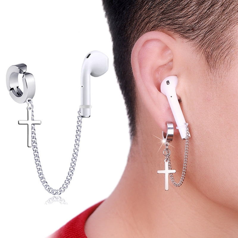 Titanium Steel Anti-Lost Ear Clip for Wireless Earbuds