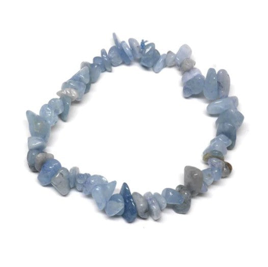 Irregular Crystal Beaded Natural Stone Energy Bracelet