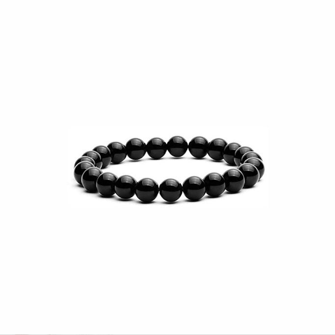Fashion 8mm Agate Tiger Eye Hematite Crystal Beaded Bracelet Set