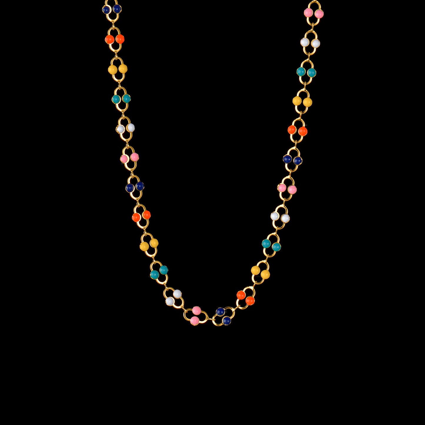 Geometric Heart Pendant Stainless Steel Necklace for Women