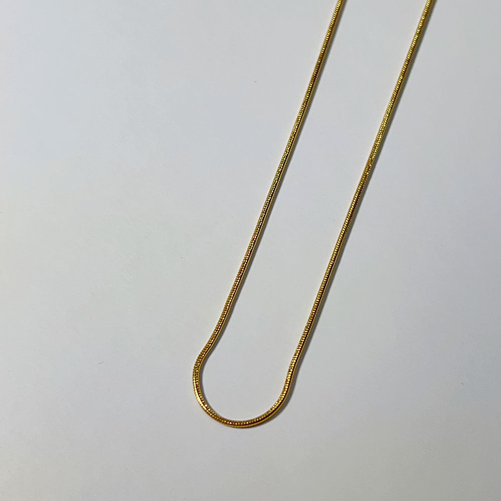 Geometric Zircon Princess Pendant Necklace with 18K Gold Plated Chain