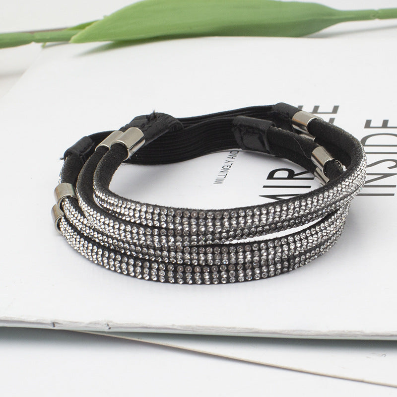 Stainless Steel Heart Magnet Bracelet & Adjustable Shoe Strap Heel Grip