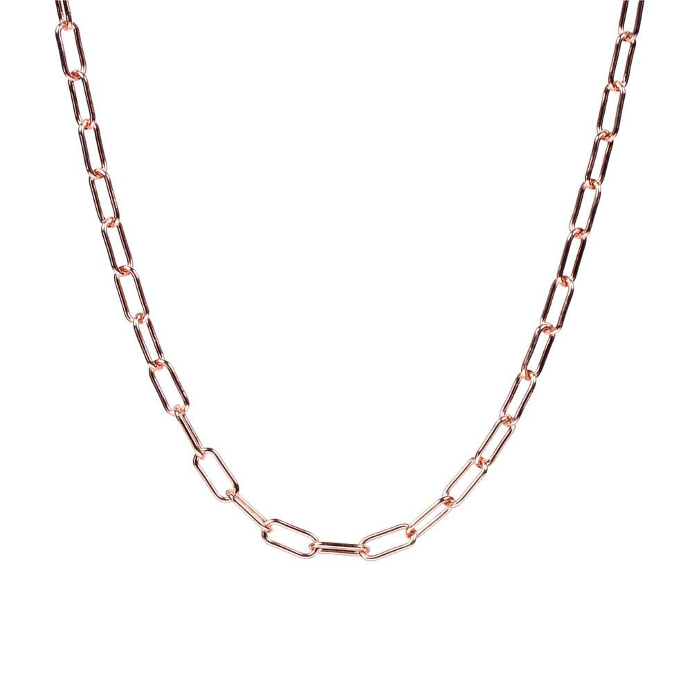 316L Titanium Steel Gold Plated Geometric Cross Clavicle Necklace for Women