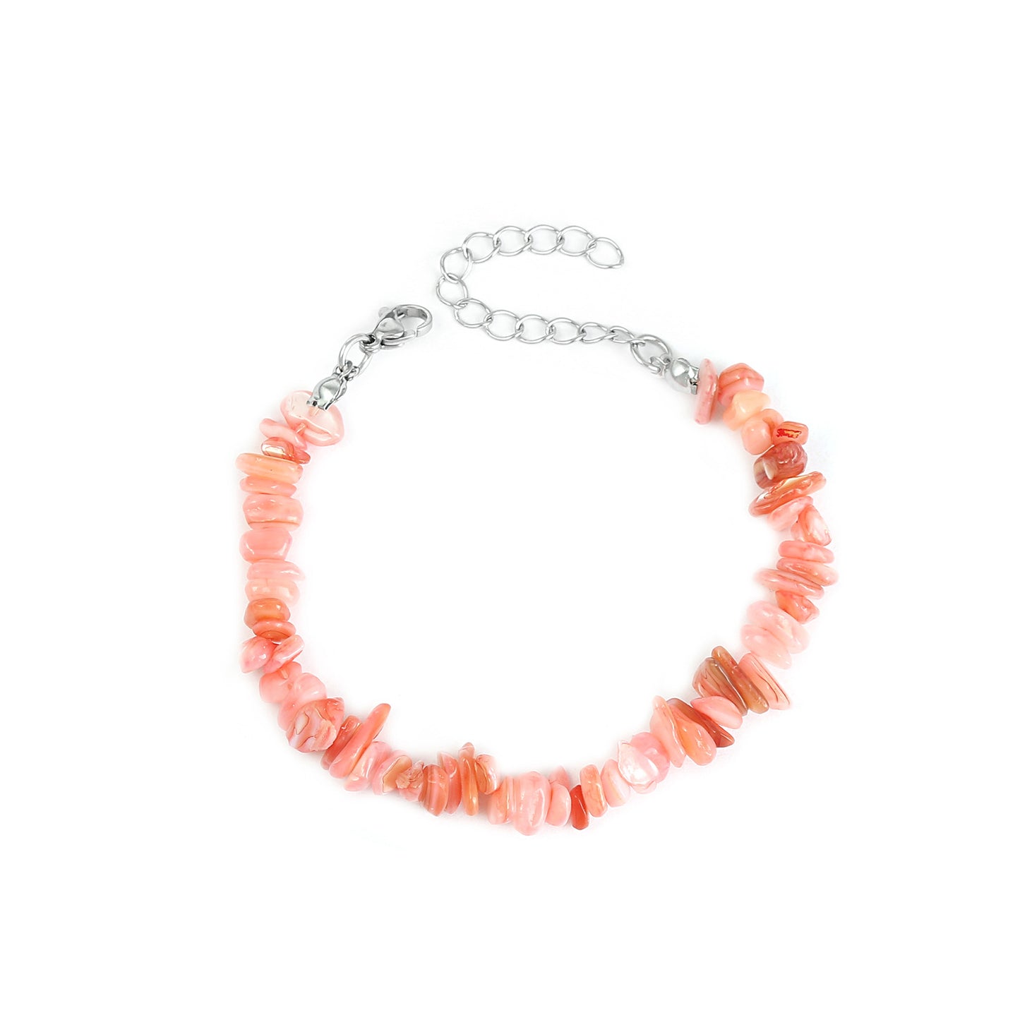 Colorful Geometric Shell Handmade Beaded Bracelets for Women
