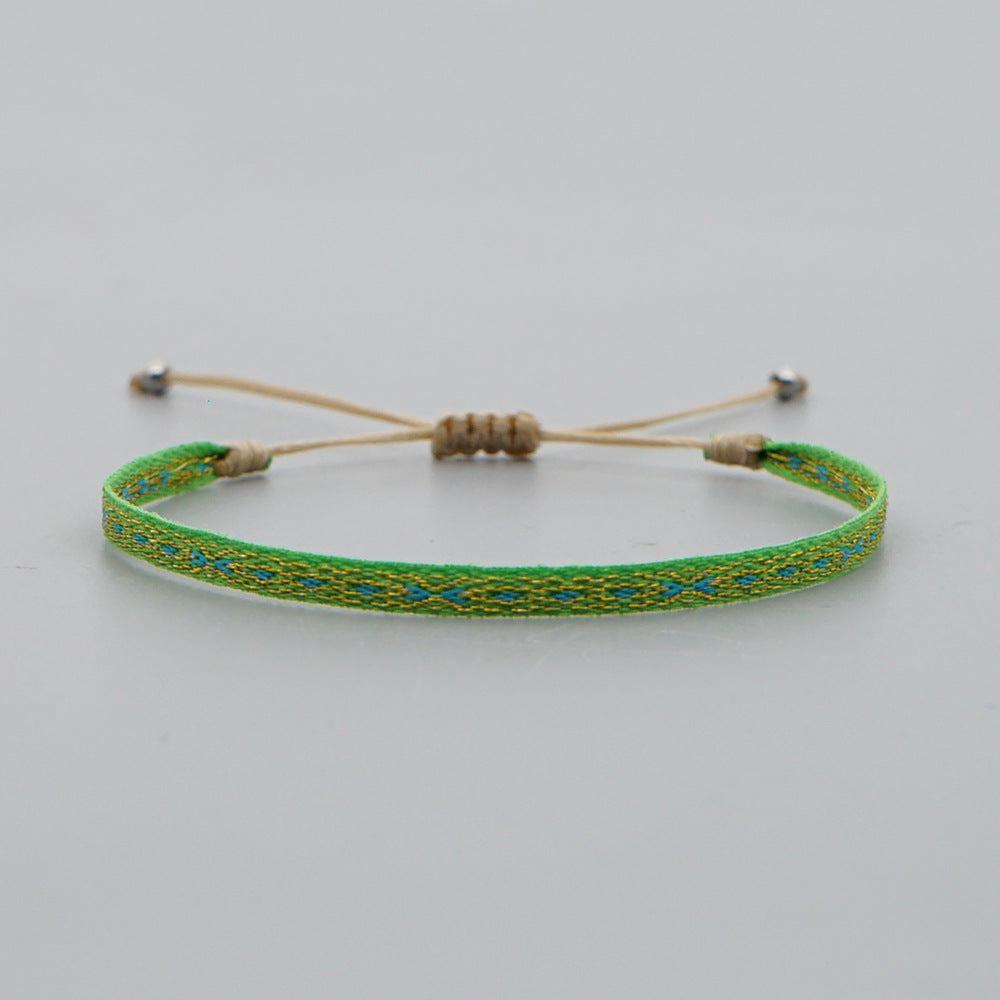 Bohemian Retro Ethnic Style Handmade Friendship Bracelet