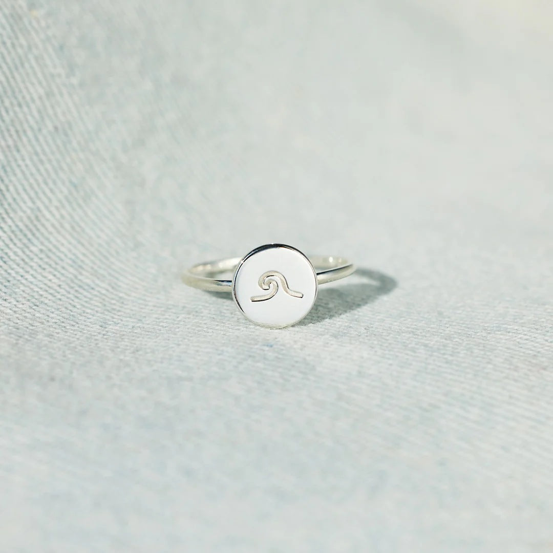 Casual Geometric S925 Sterling Silver Inspirational Ring for Women
