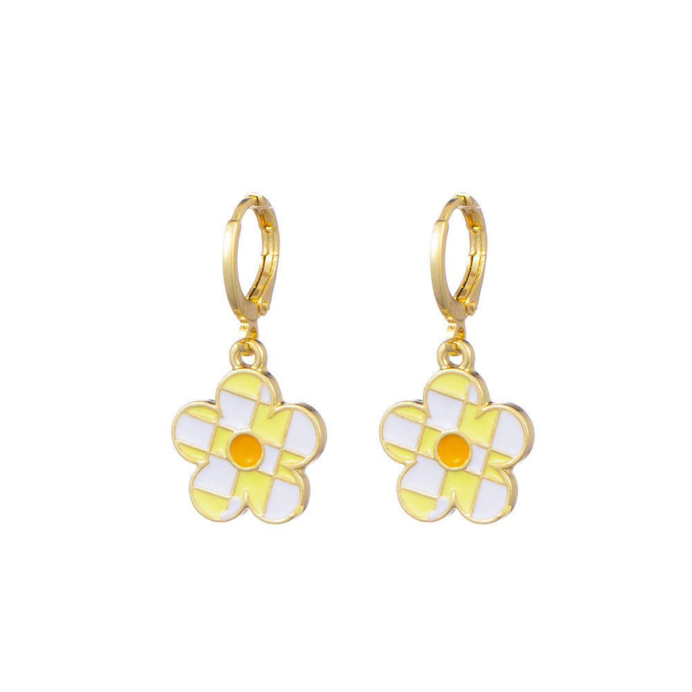 Creative Butterfly Flower Ear Clip Earrings