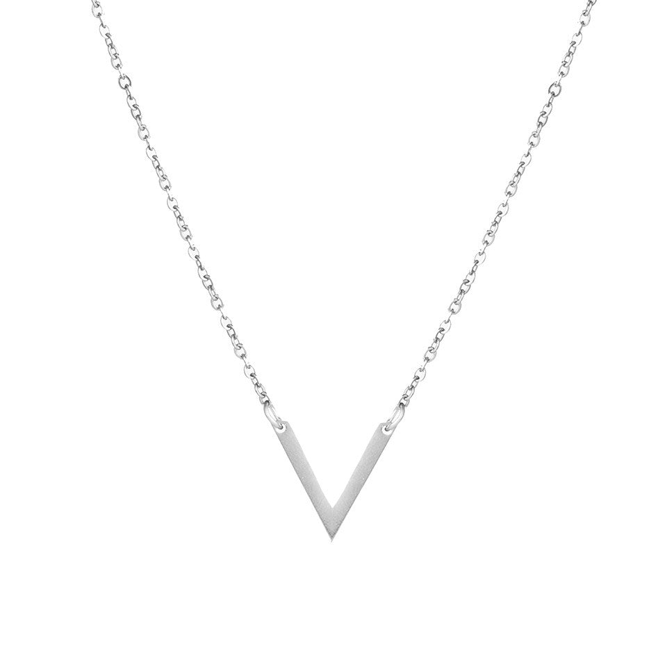 Fashion Insect Heart Shape Stainless Steel Couple Pendant Necklace