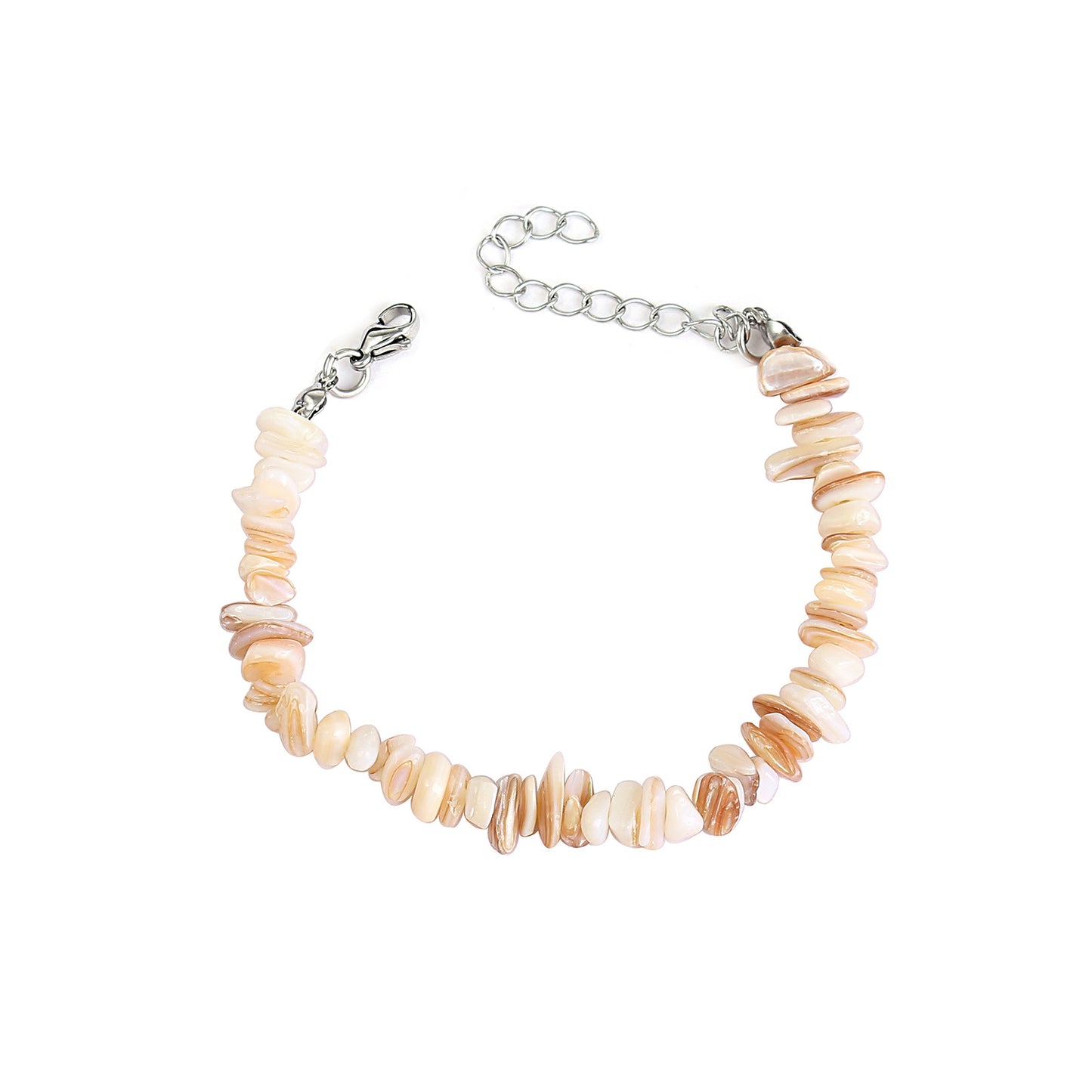 Colorful Geometric Shell Handmade Beaded Bracelets for Women