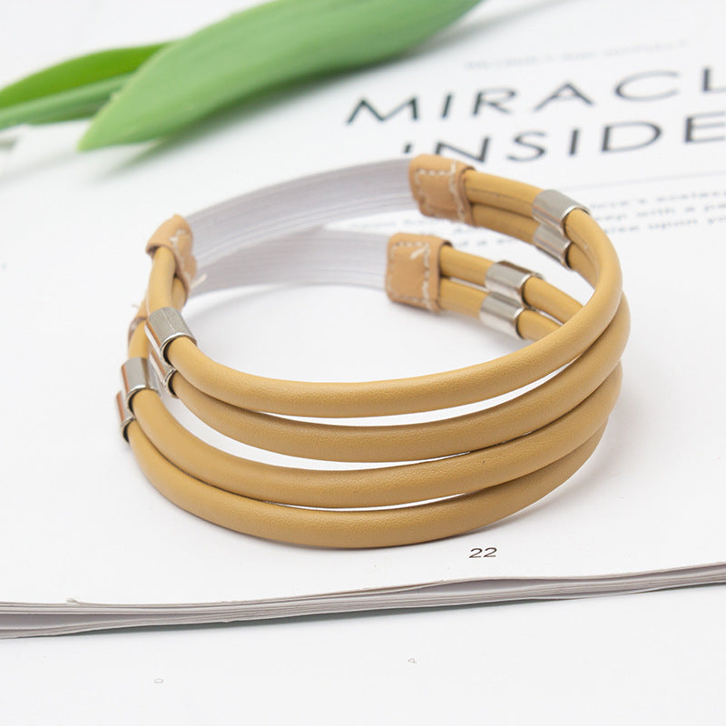 Stainless Steel Heart Magnet Bracelet & Adjustable Shoe Strap Heel Grip