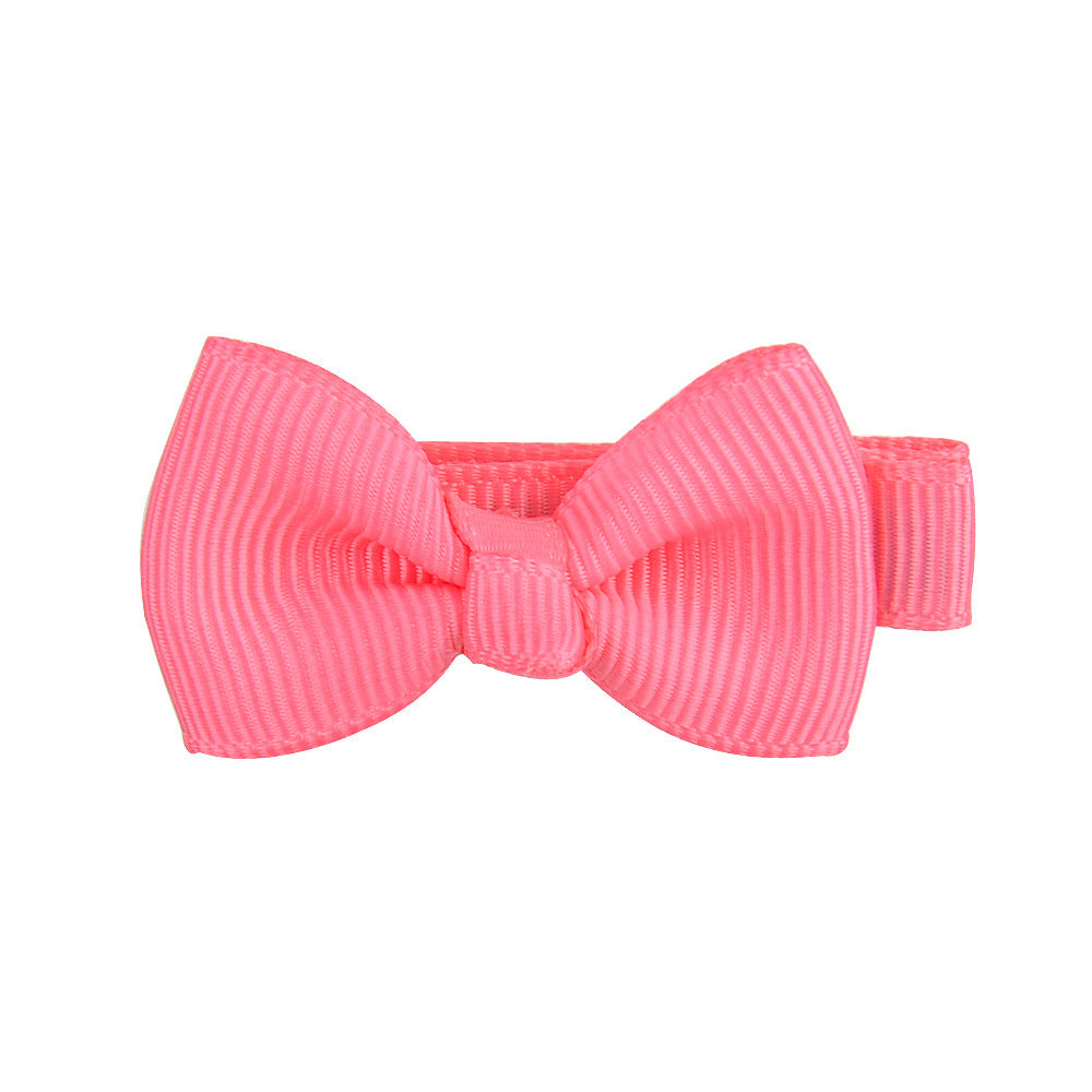 European American Kids' Jewelry Cute Bow Ribbon Hairpin Set - 20 Colors