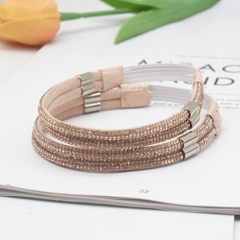 Stainless Steel Heart Magnet Bracelet & Adjustable Shoe Strap Heel Grip