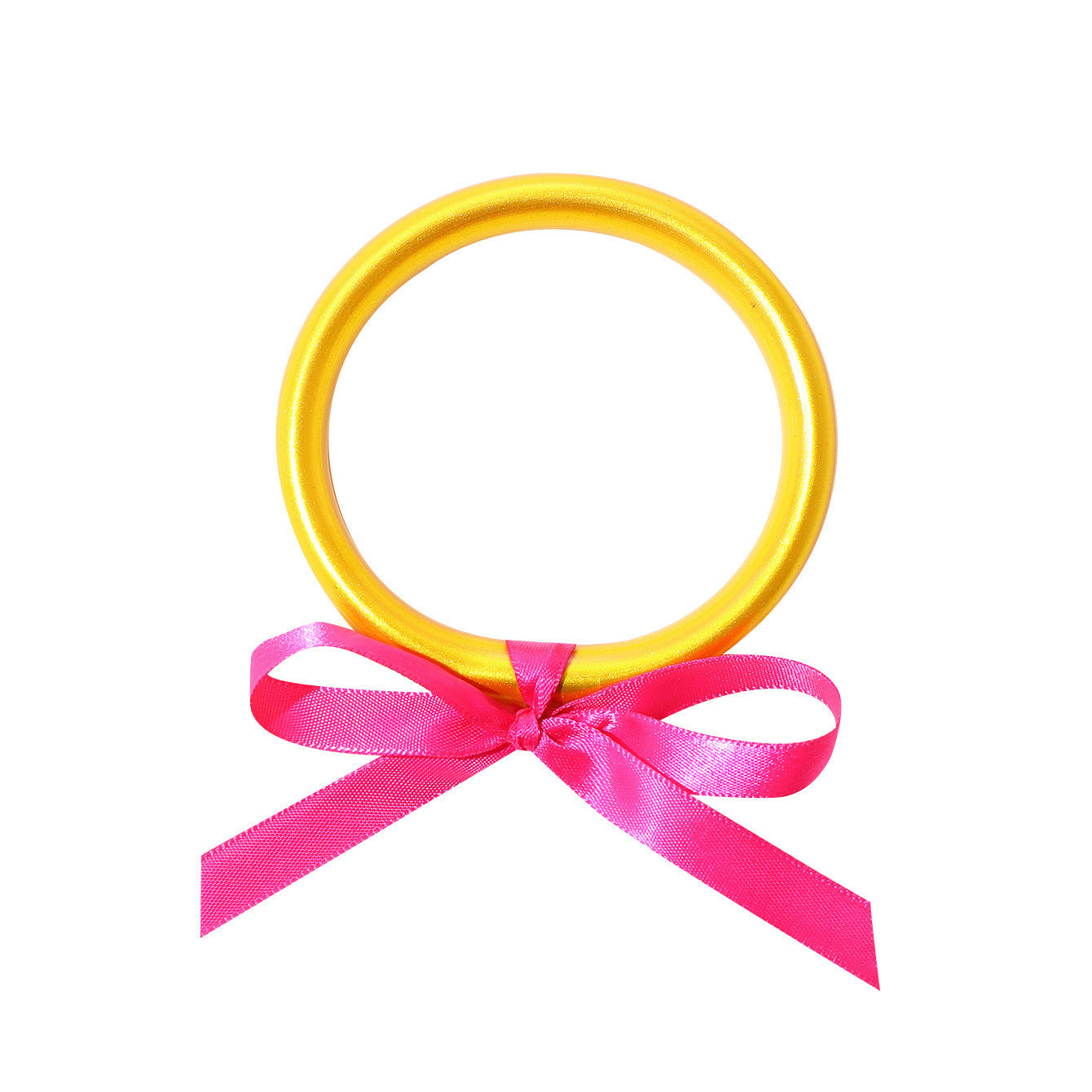 Classic Gold Tone Bowknot Women's Bangle Bracelet