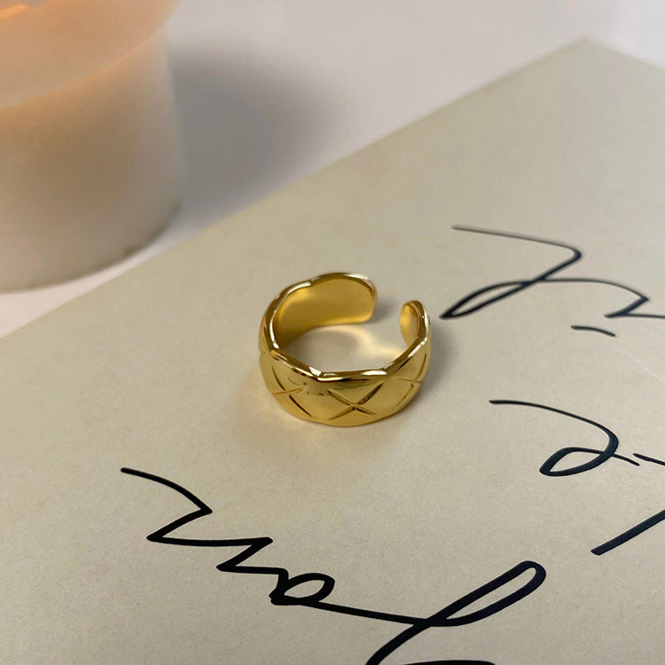 Fashion Heart & Bow Knot Zircon Adjustable Copper Ring