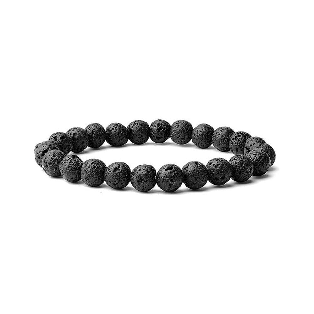 Retro Geometric Agate Gemstone Beaded Unisex Bracelet