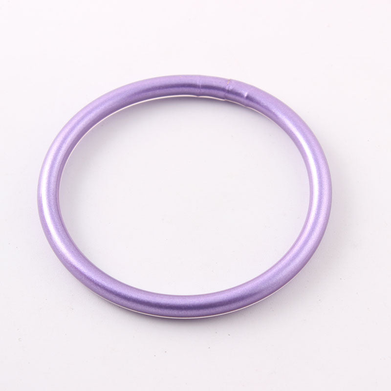 Classic Style Matte Silicone Women's Bangle Bracelet