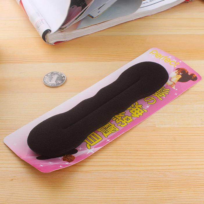 Simple Classic Solid Color Hair Bun Maker Sponge for Kids and Adults