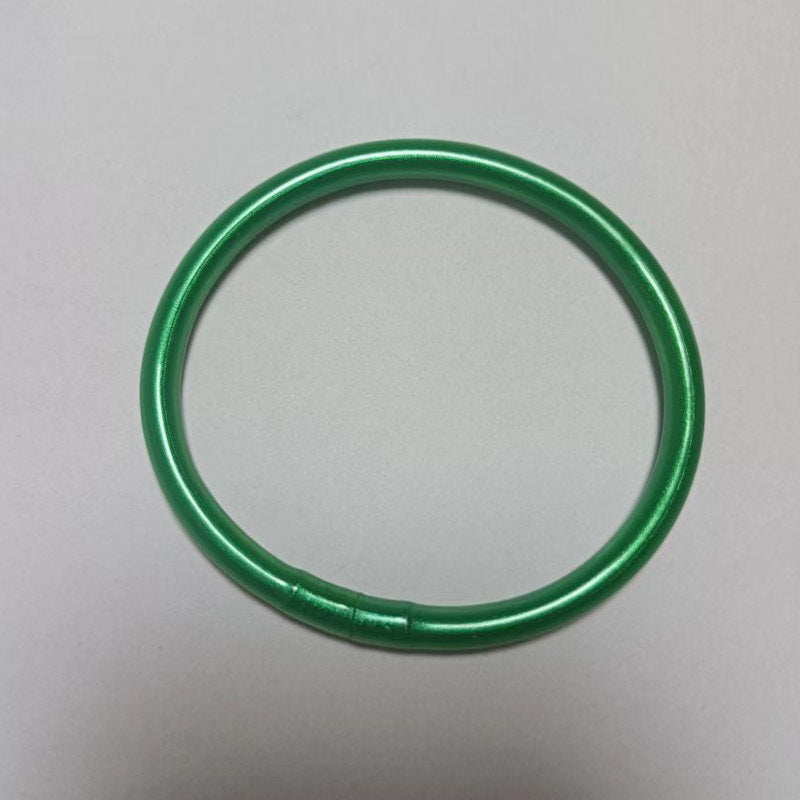 Classic Style Matte Silicone Women's Bangle Bracelet