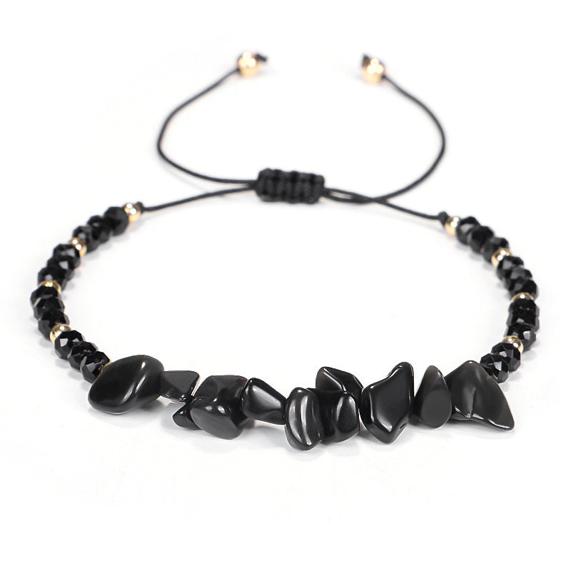 Bohemian Handmade Natural Stone Beaded Bracelet for Women