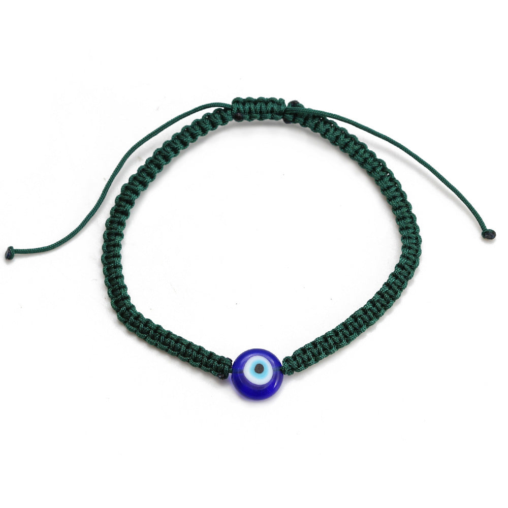 Fashion Evil Eye Braided Unisex Bracelet