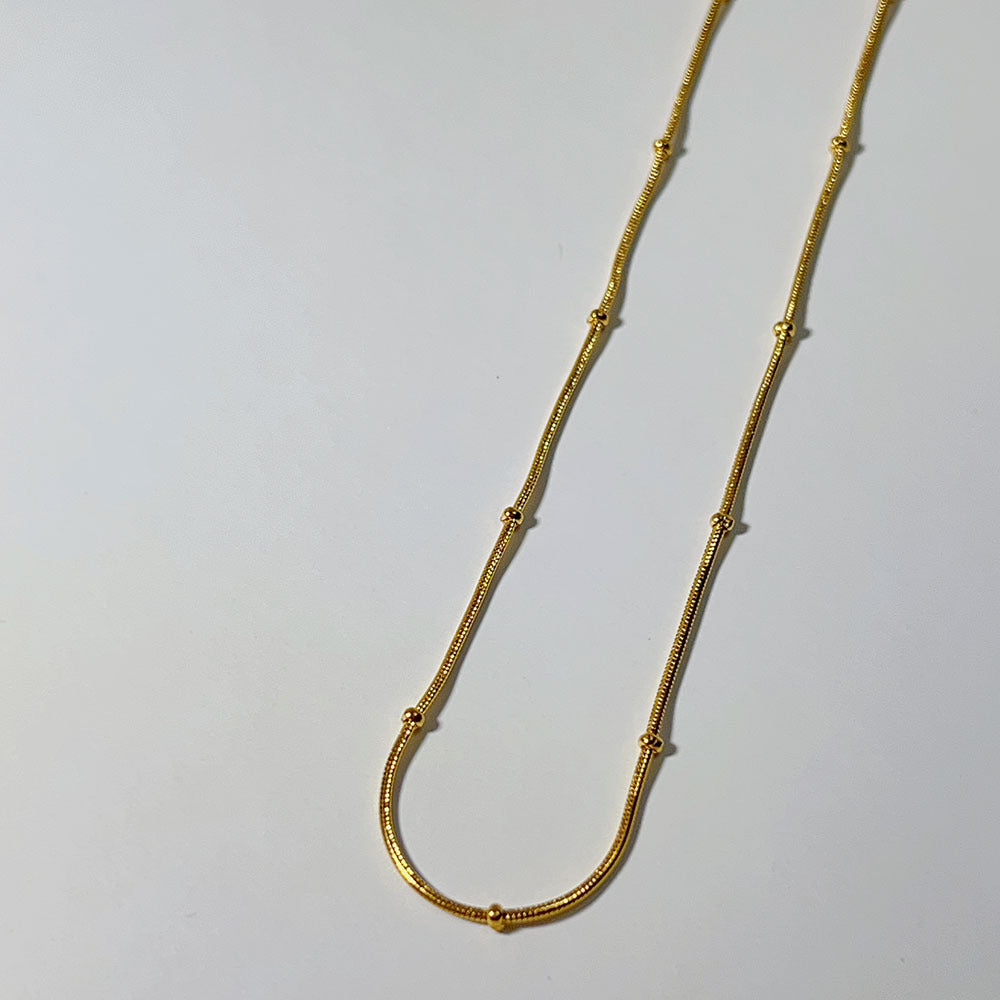 Geometric Zircon Princess Pendant Necklace with 18K Gold Plated Chain