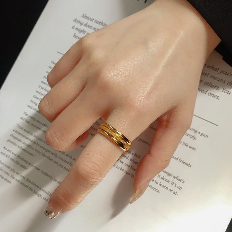 Fashion Heart & Bow Knot Zircon Adjustable Copper Ring