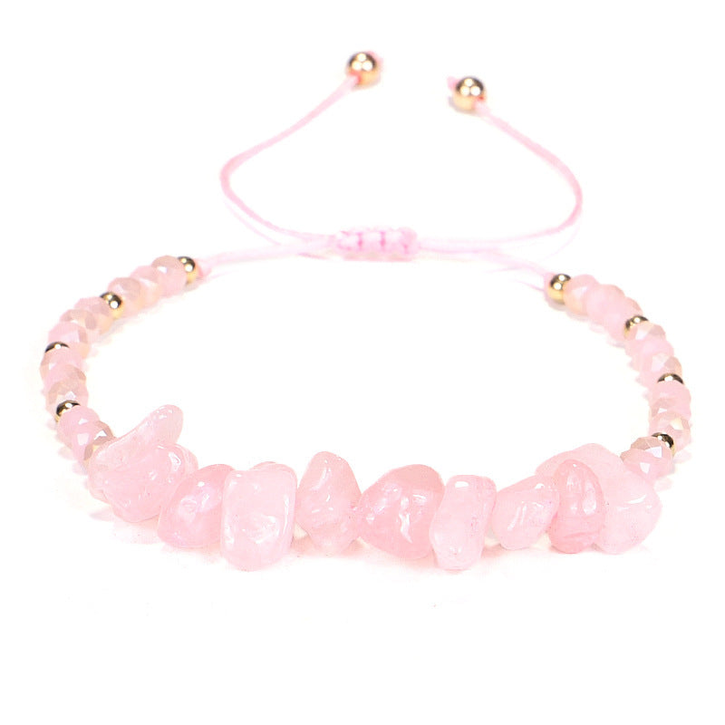 Bohemian Handmade Natural Stone Beaded Bracelet for Women