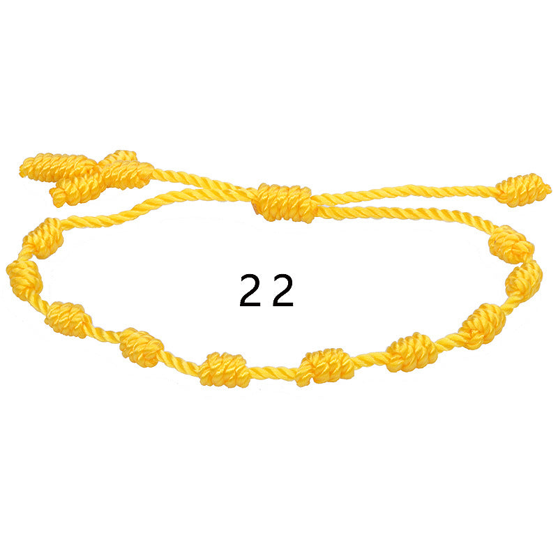 Simple Silk Thread Braided Friendship Bracelet for All Ages
